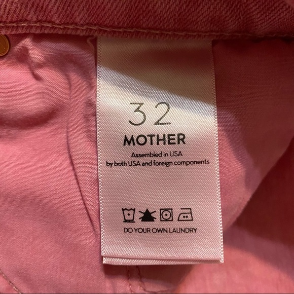 NEW Mother Superior The Tomcat Kick Fray Pink Shorts NWT - Picture 10 of 14